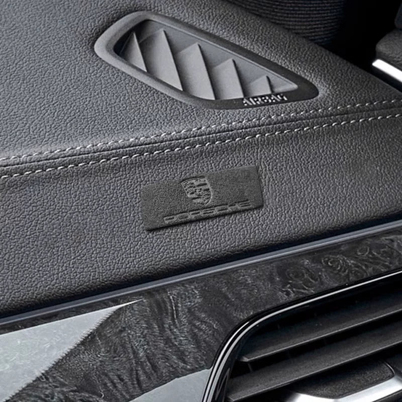 Applicable Porsche 911Macan Cayenne Paramela 718 car label car modification car interior decoration products