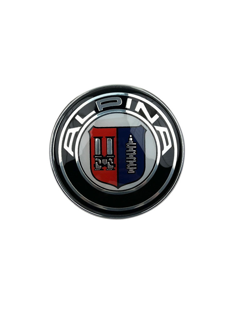 Close up of ALPINA Style BMW Emblem Texture