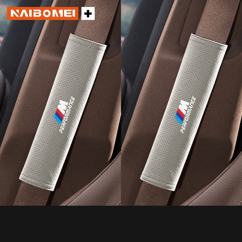 غطاء وسادة كتف حزام الأمان BMW M - واقي حزام من الشمواه