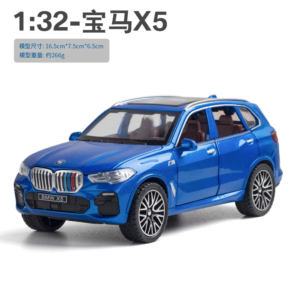 1:24 Brilliance BMW 5 Series 525 model 36 GT Alloy X1 X2 X4 car 530 model BMW new 540