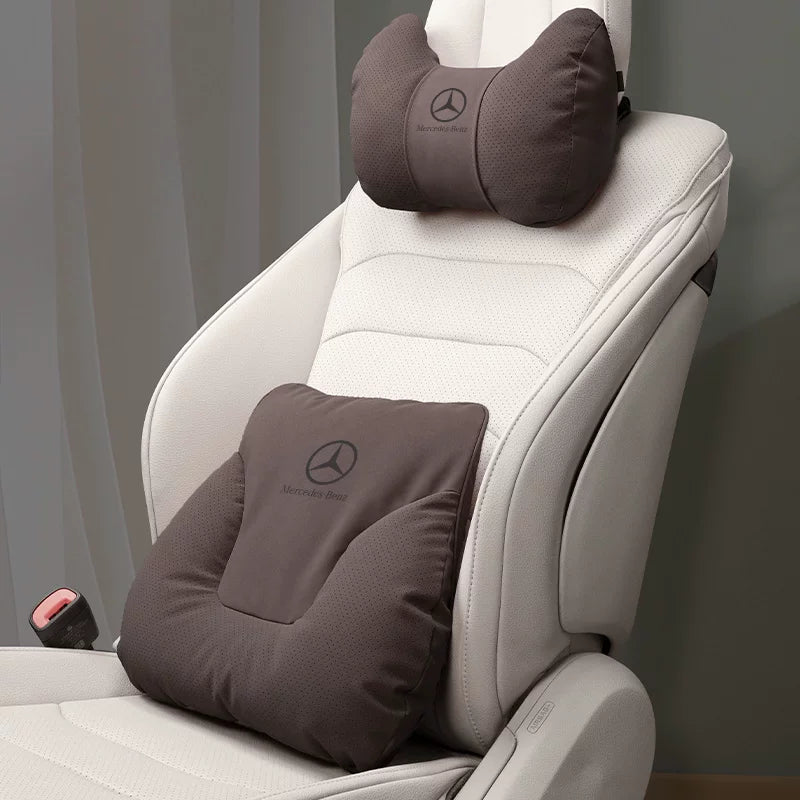 Mercedes-Benz E C A-CLASS GLC E300L headrest neck pillow special C260L car seat lumbar GLB backrest pad