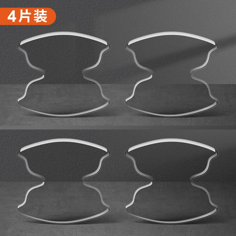 Car door handle stickers, door bowl protectors, anti-scratch scratch protectors, transparent paint protective films, decorative supplies