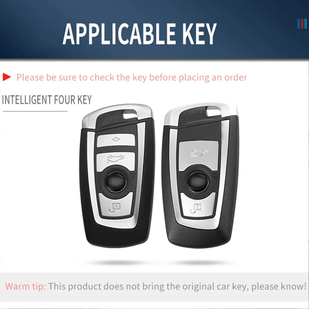BMW key case applicable models: intelligent 4-button smart key