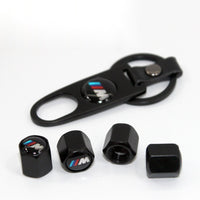 Tapones de válvula BMW M Performance – Aleación y fibra de carbono, juego de 4