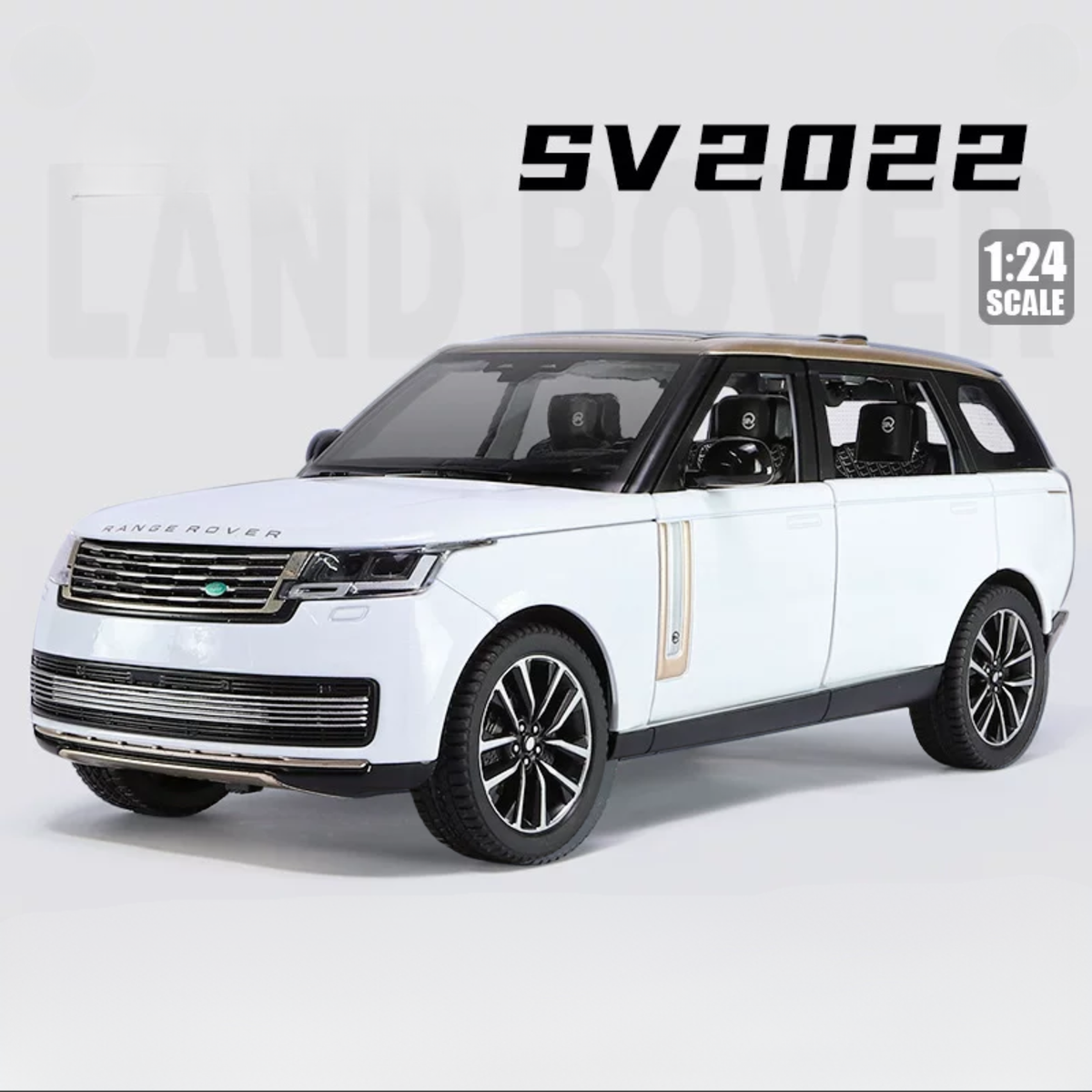 Personalized License Plate 1:24 Range Rover Model Car  Premium Diecast Gift for Car Lovers