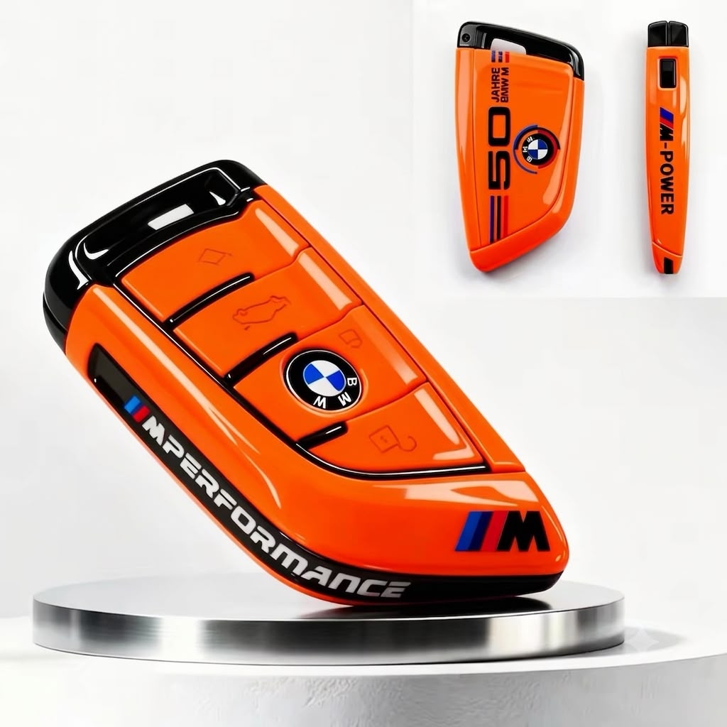 BMW Custom Key Shell – Full Key Replacement, Color-Change Edition (3/5/7 Series, X1-X6)