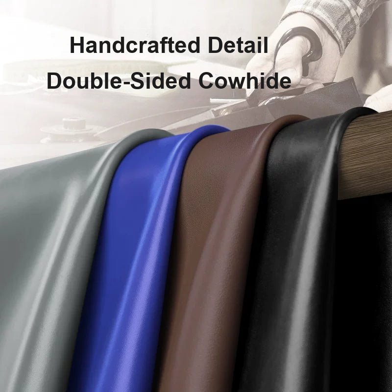Double-sided cowhide leather used for the Audi Executive key case