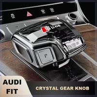 Audi Diamond-Cut Crystal Gear Knob – Prestige Edition with Optional LED Glow