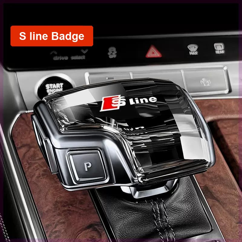 Crystal gear knob, S line badge edition