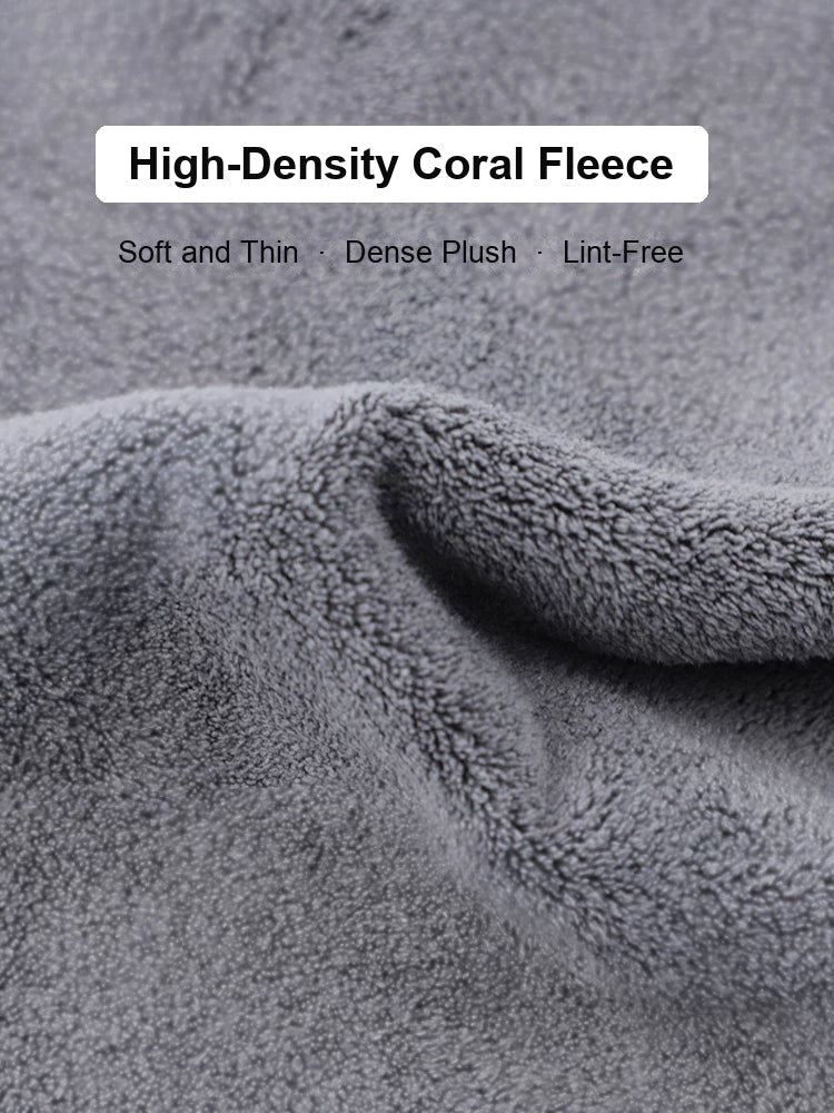 Close-up of high-density coral fleece