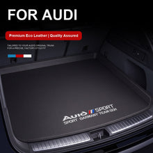 Audi Grand Touring Trunk Mat – Eco Nappa Leather with 3D Raised-Edge Fit