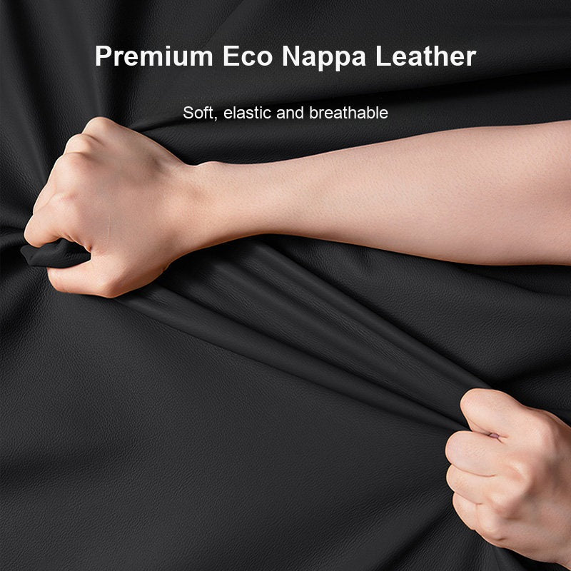 Premium eco nappa leather surface