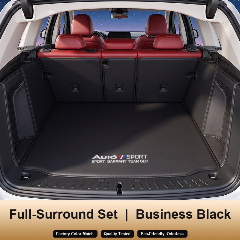 Audi trunk mat – Full-Surround Set, Business Black
