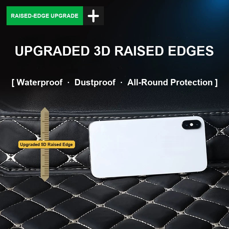 Audi trunk mat upgraded 3D raised edges