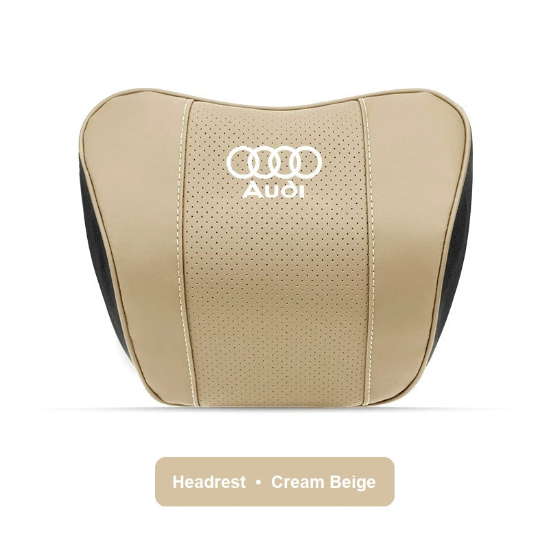 Audi Headrest in Cream Beige