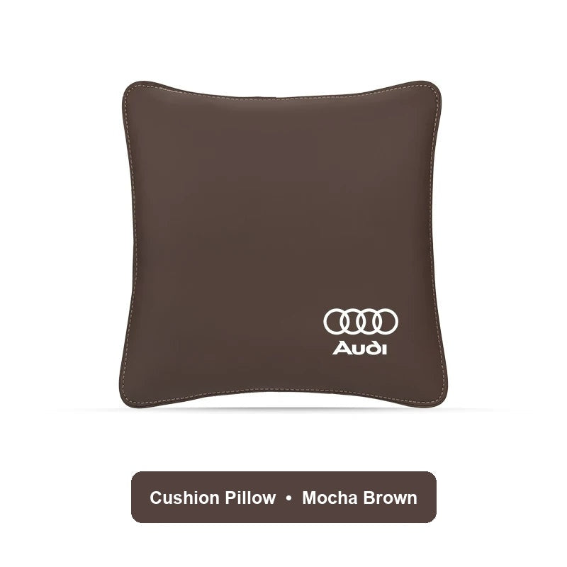 Audi Cushion Pillow in Mocha Brown
