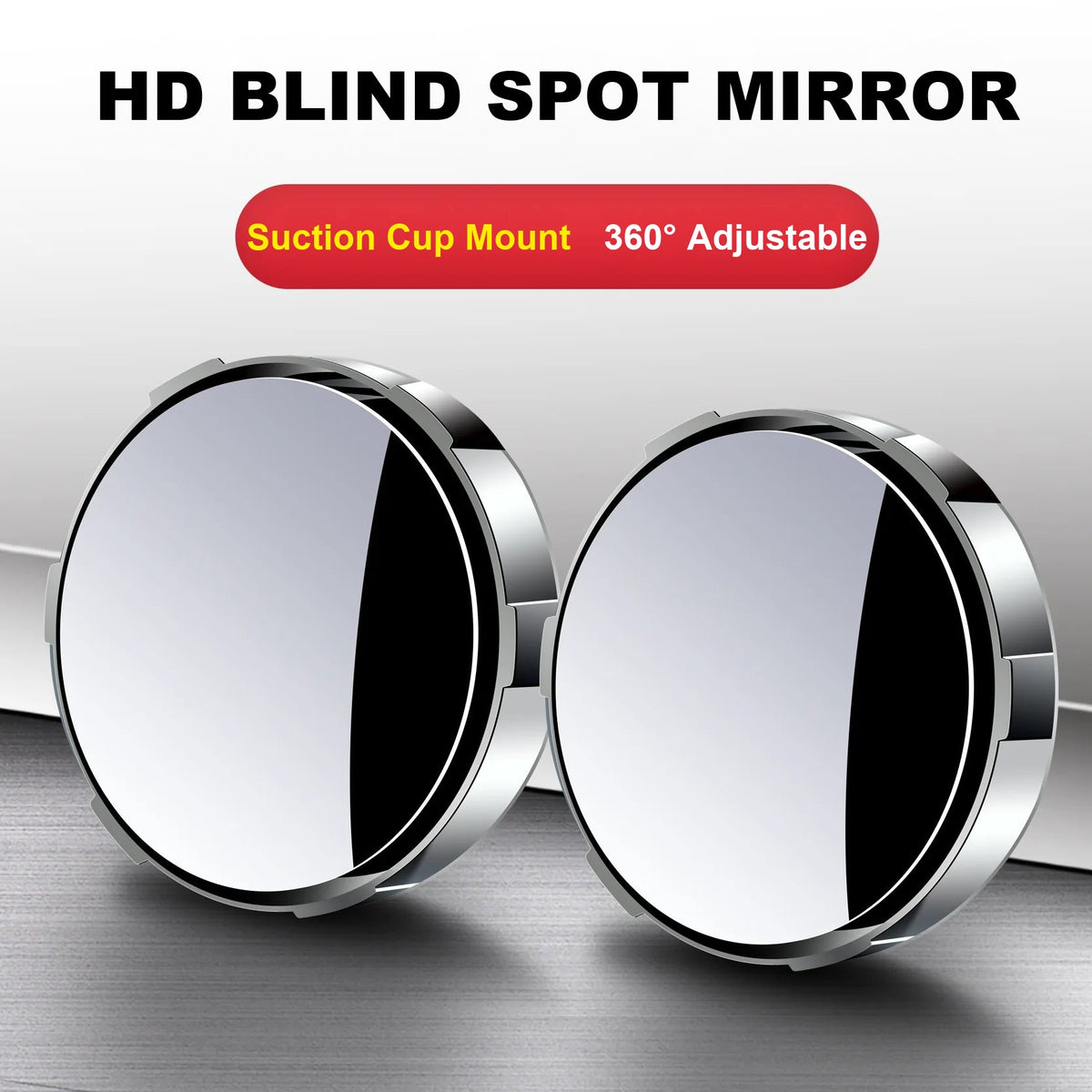 Upgraded HD blind spot mirror pair without logo