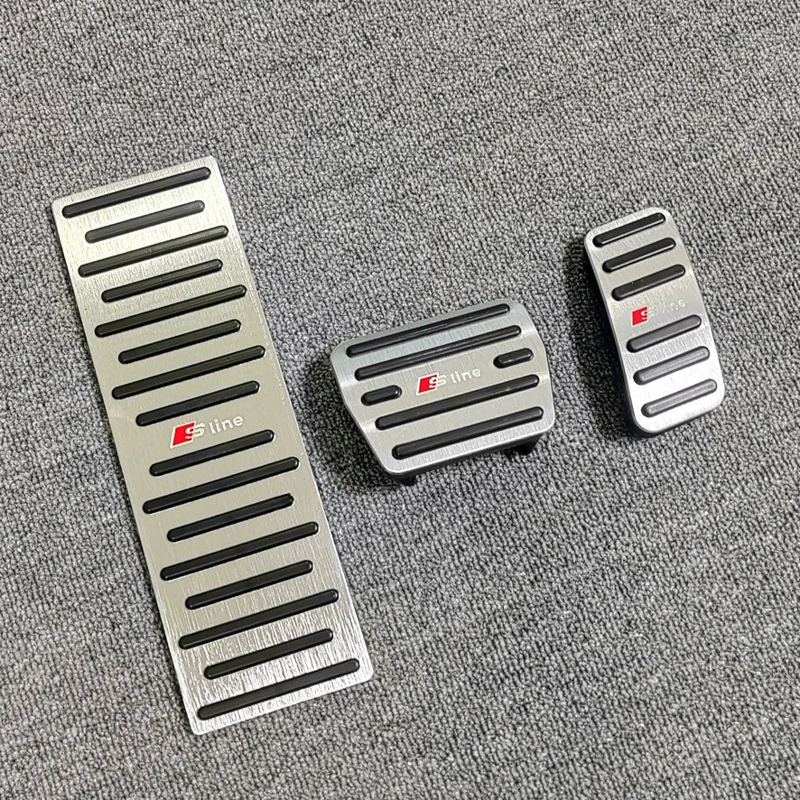 Audi S line 3-piece pedal set for A3, Q2L and Q3