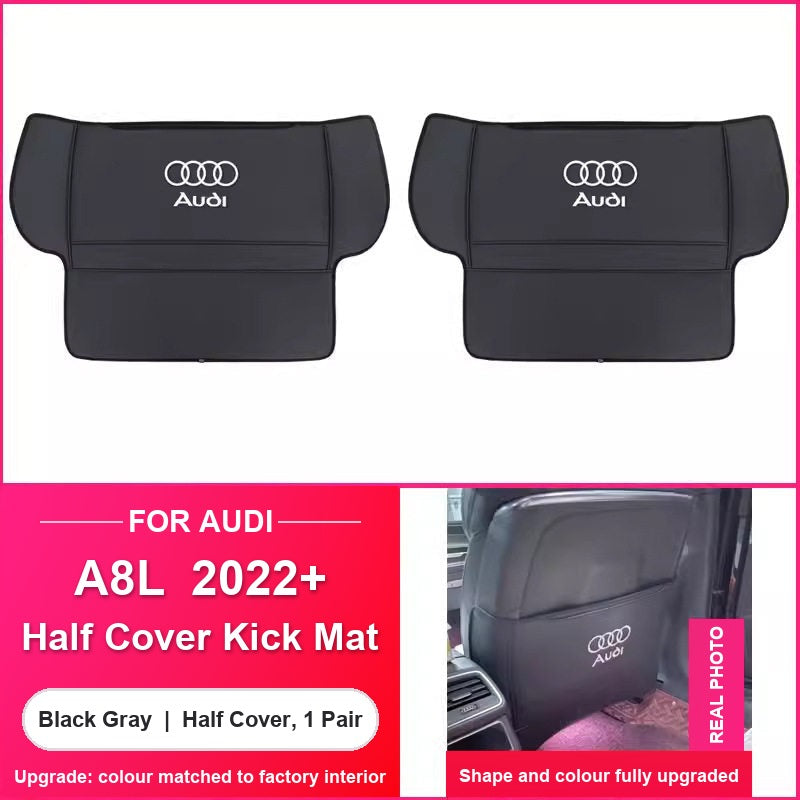 Audi A8L half cover seat kick mat pair