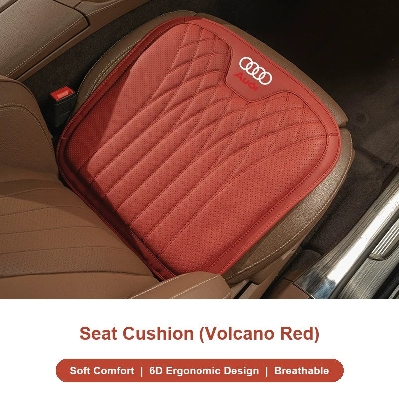 Audi Seat Cushion in Volcano Red