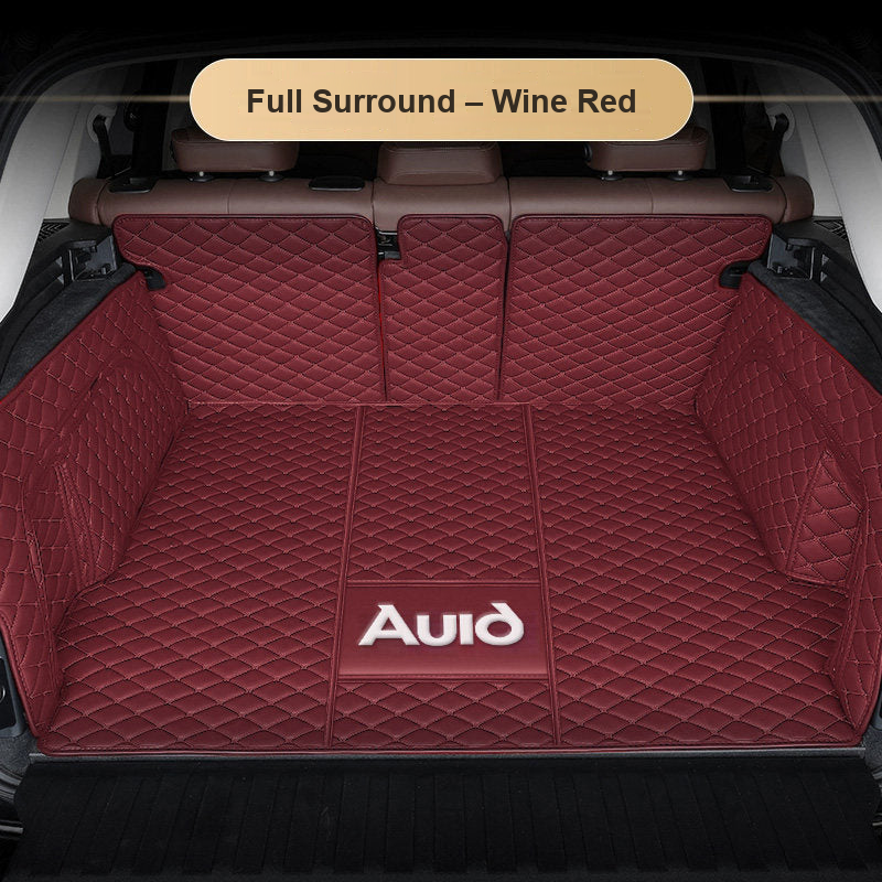 Audi trunk mat – Full Surround – Wine Red