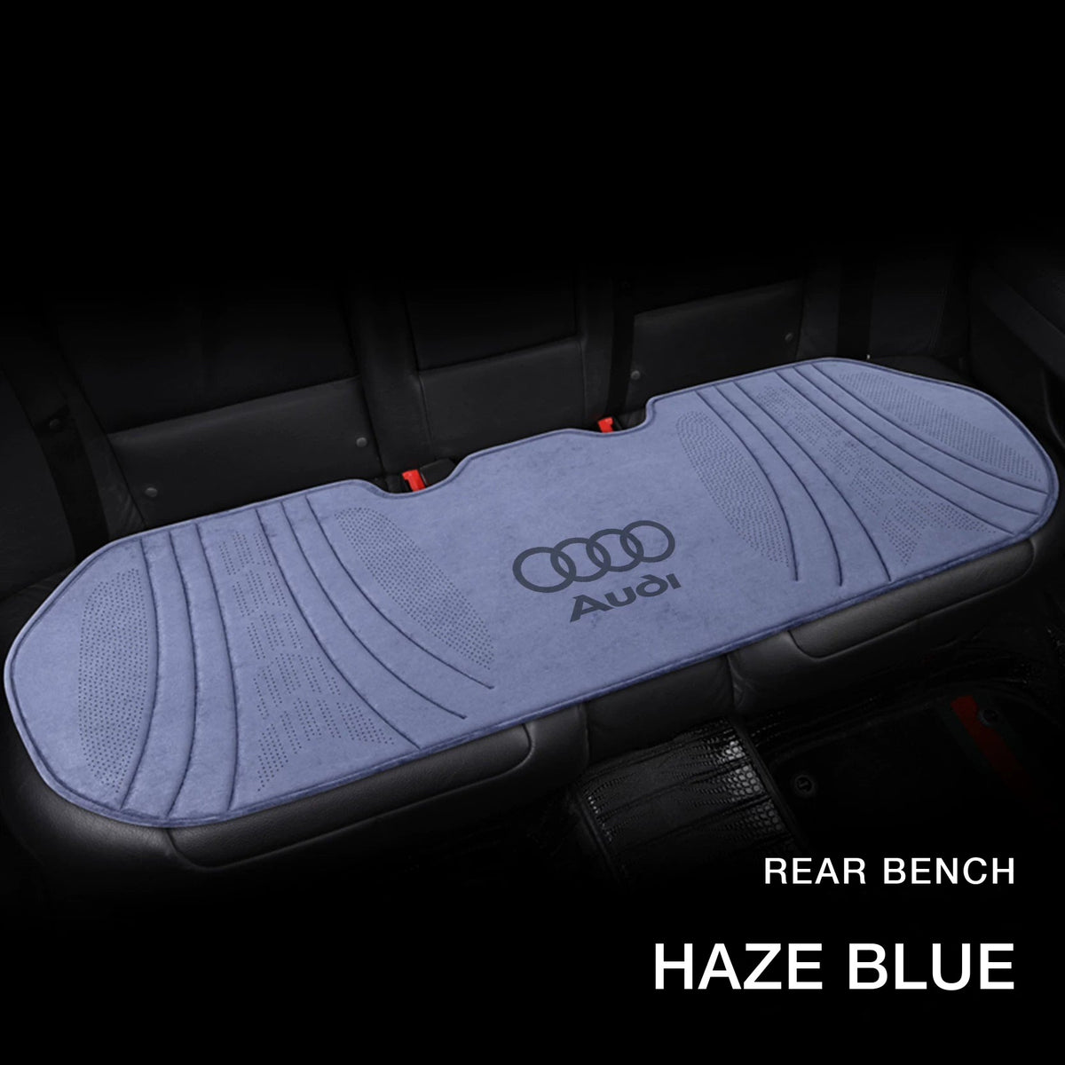 Audi suede rear bench cushion – Haze Blue
