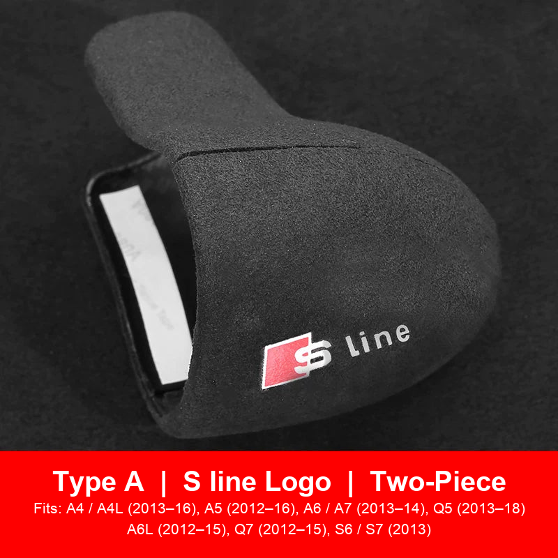 Type A S line suede shift cover – two-piece