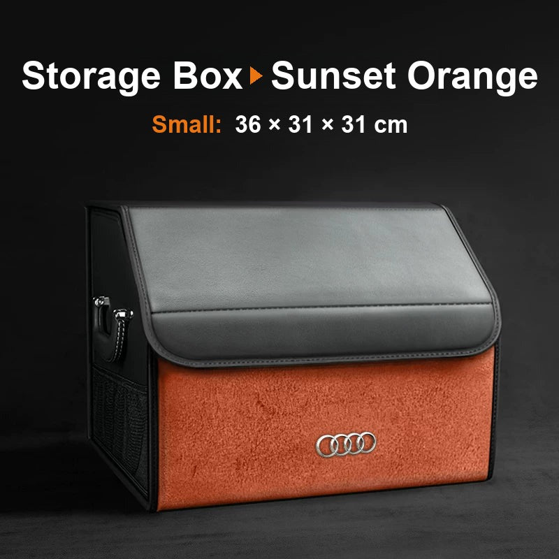 Audi trunk organizer Upgraded Edition, Small, Sunset Orange