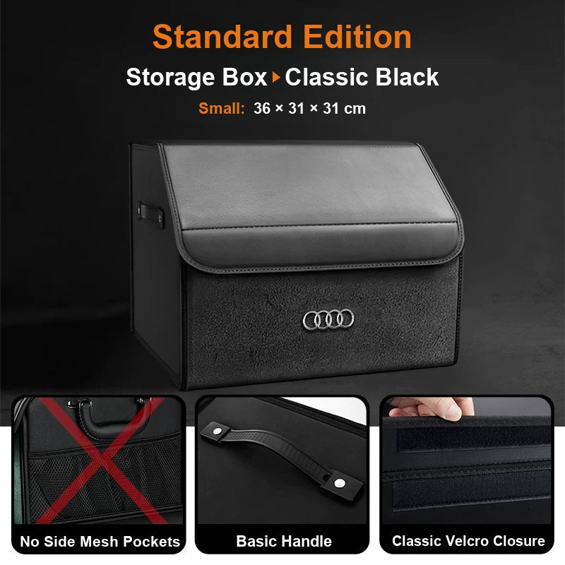 Audi trunk organizer Standard Edition, Small, Classic Black