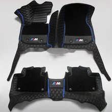 Alfombrillas de cuero a medida para BMW Serie 5 F10/G30, Serie 3 F30/F34, Serie 4 F32/F33/F36, Serie 6 F06/F12