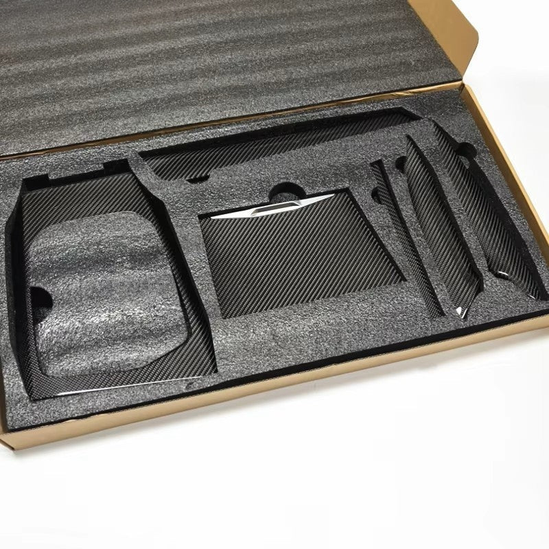 BMW G80 G82 dry carbon fiber interior replacement parts full set in foam box
