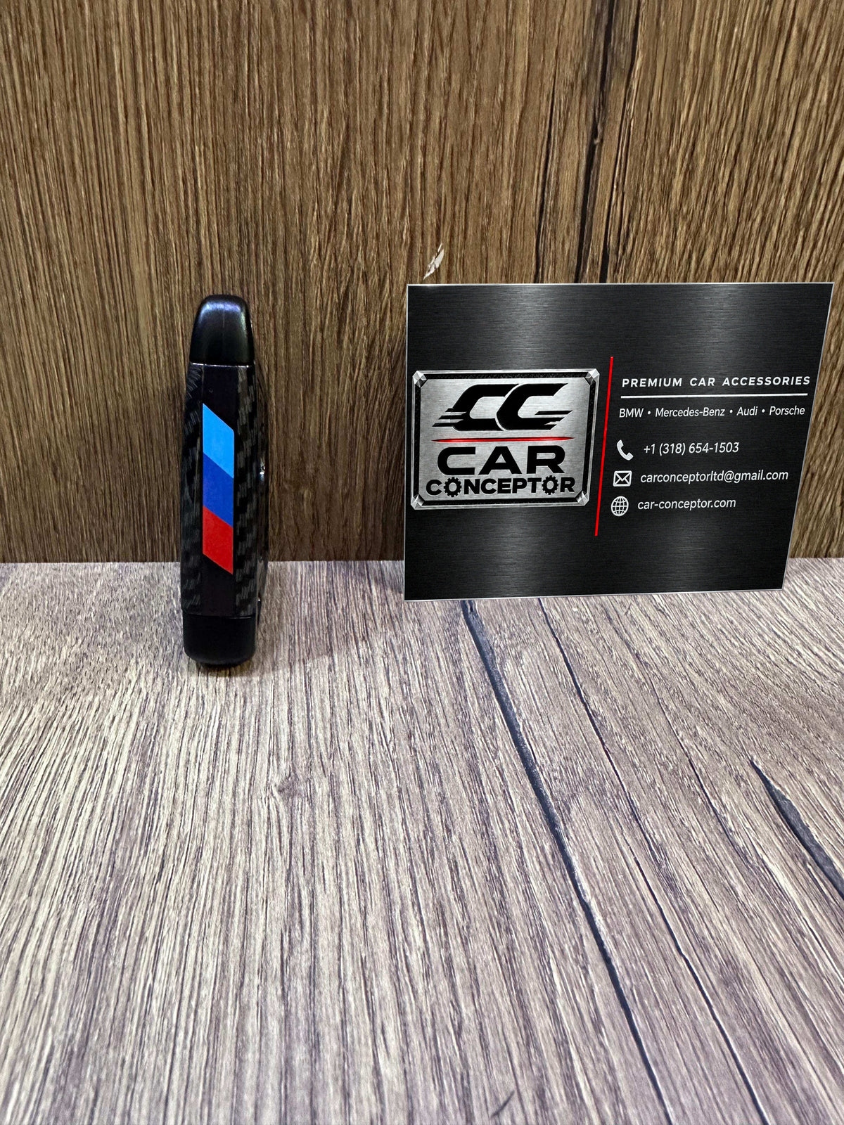 BMW carbon fiber key cover F Series fit standing upright