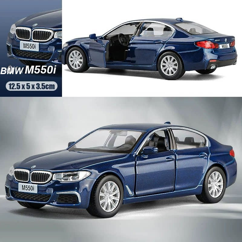 1:36 BMW M550i diecast model details