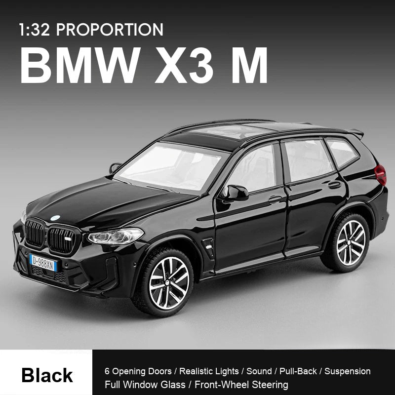 1:32 BMW X3 M – Black diecast model
