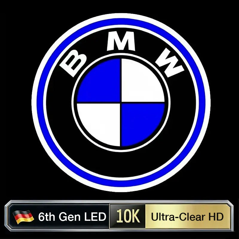 BMW door projector light, Classic BMW Roundel pattern