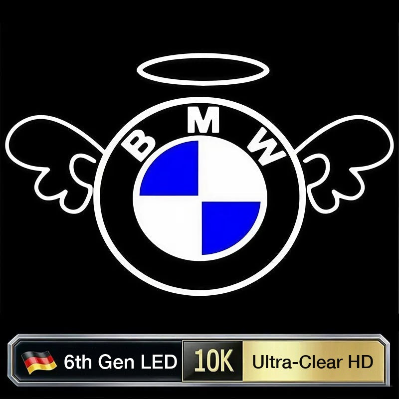 BMW door projector light, Angel Wings Roundel pattern