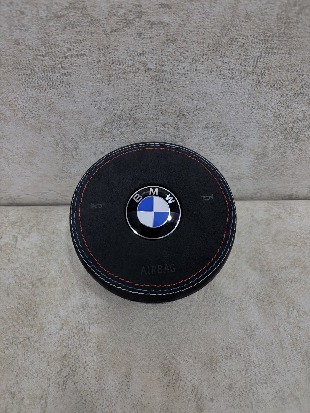 BMW F-Series Alcantara OEM Airbag – M-Color Stitching