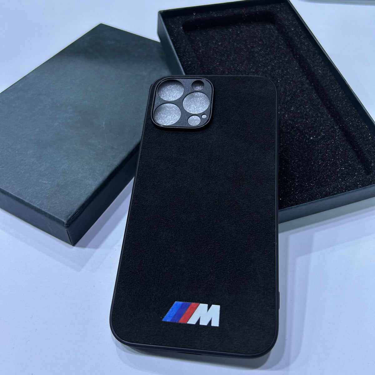 BMW M Alcantara Case For iPhone Models