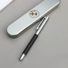 BMW M Motorsport Signature Gel Pen – Carbon Pattern Metal Barrel in Luxury Gift Tin
