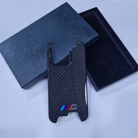 BMW Gerçek Karbon Fiber iPhone Kılıfı