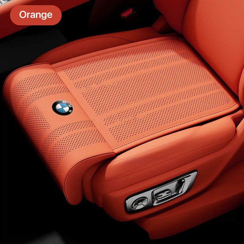 BMW seat cushion with leg rest - Orange