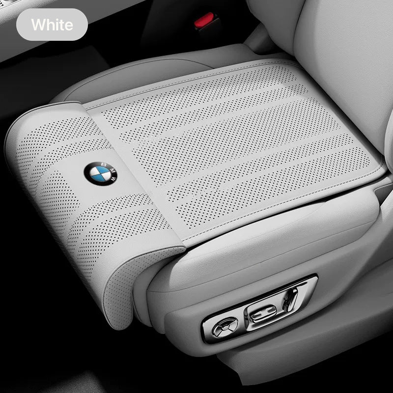 BMW seat cushion with leg rest - White