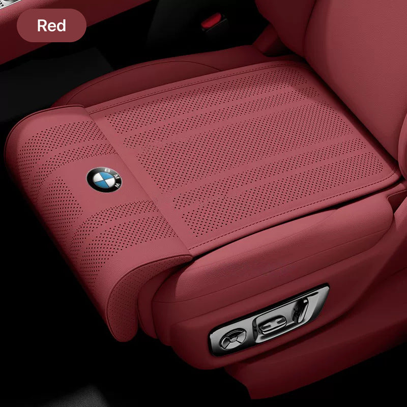 BMW seat cushion with leg rest - Red