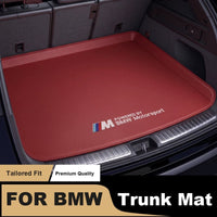 BMW M Motorsport Signature Trunk Mat – Tailored Nappa-Texture Luxury Cargo Liner
