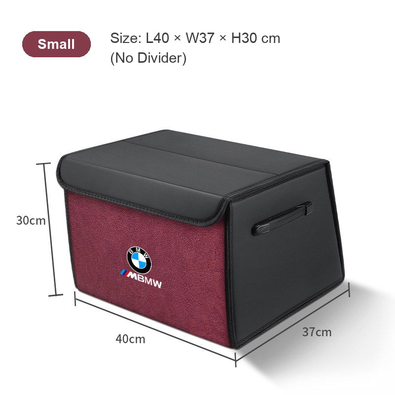 BMW trunk storage box Small in Wine Red
