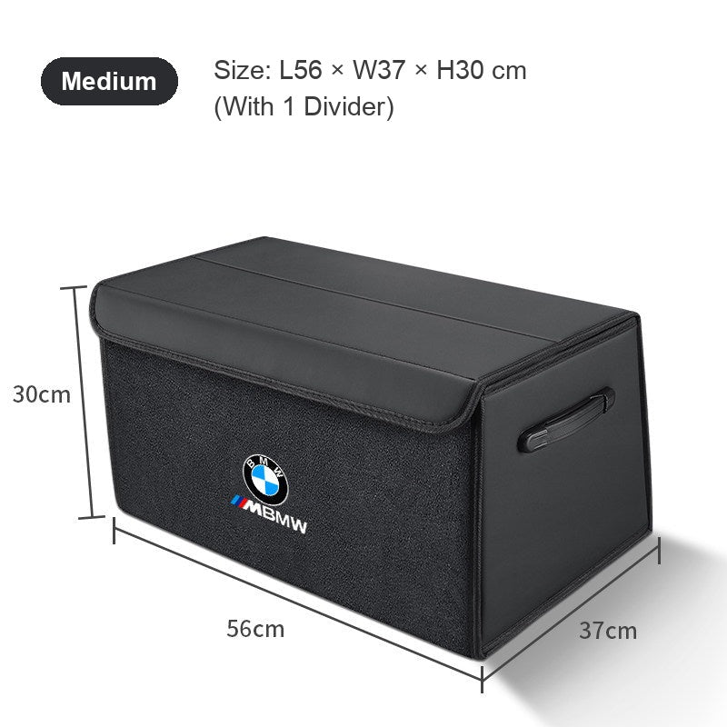 BMW trunk storage box Medium in Quiet Black