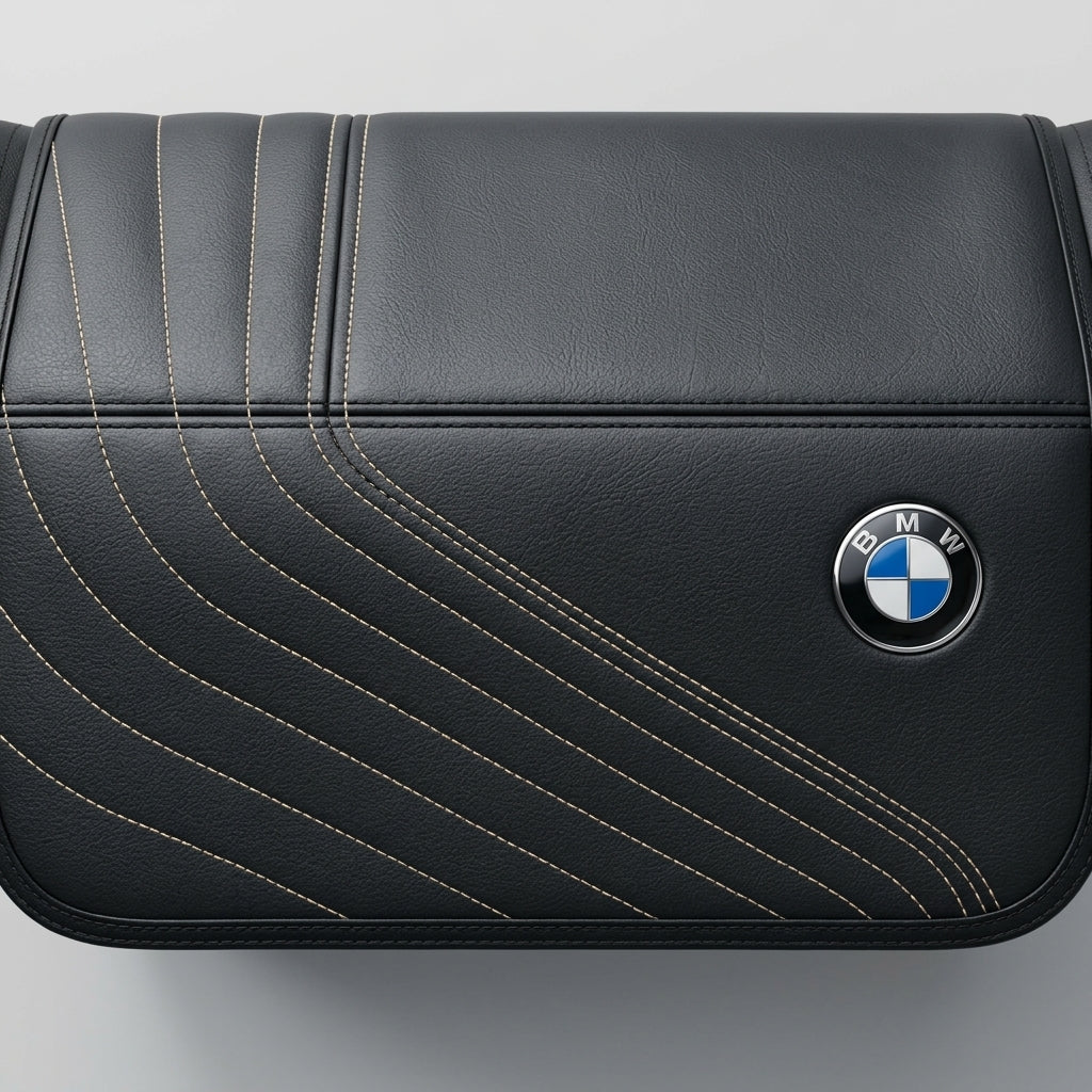 صندوق تنظيم صندوق أمتعة جلدي قابل للطي BMW - صندوق تخزين شحن فاخر