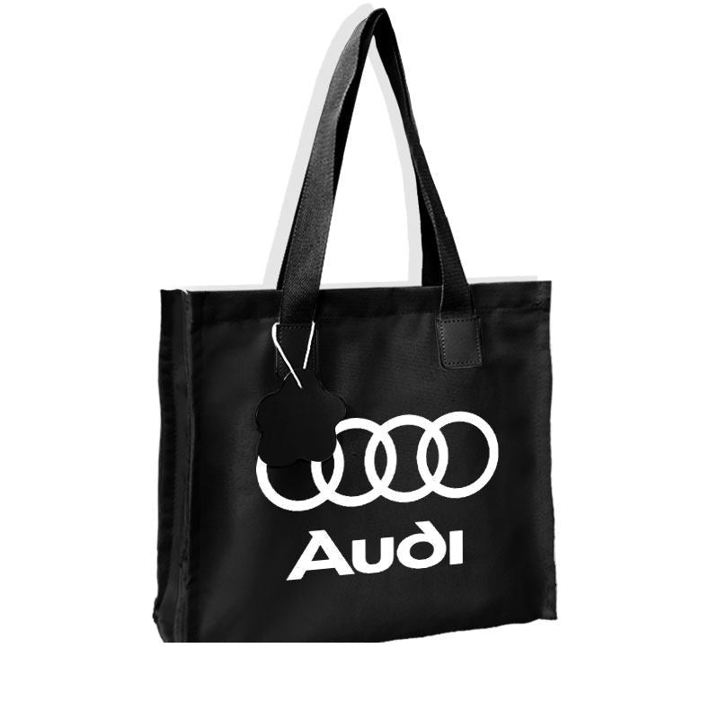 Canvas Tote Bag - Automotive Brand Print