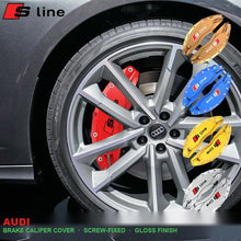 Audi S-Line Brake Caliper Covers – for A3, Q2, Q3, A4L, A5, Q5, A6L, A7 and TT