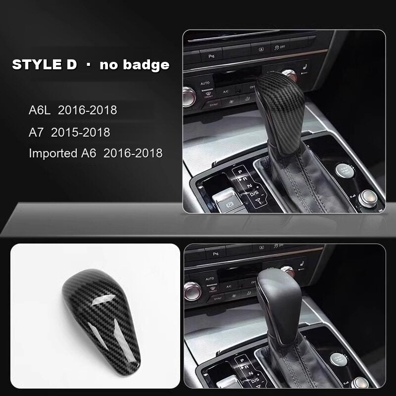Audi gear knob cover Style D no badge